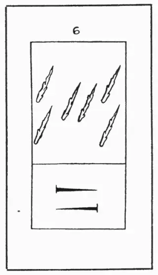 6 Stäbe, The Kurtzahn Tarot