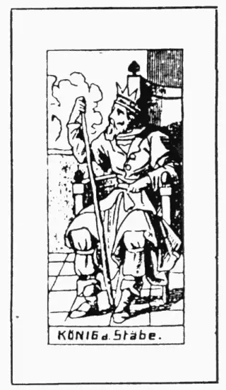 König der Stäbe, The Kurtzahn Tarot