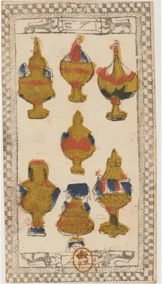 7 de Coupes, The Tarot de Paris