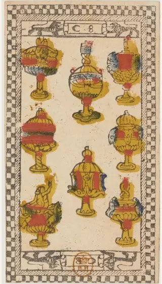 8 de Coupes, The Tarot de Paris