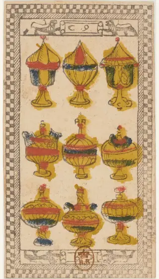 9 de Coupes, The Tarot de Paris