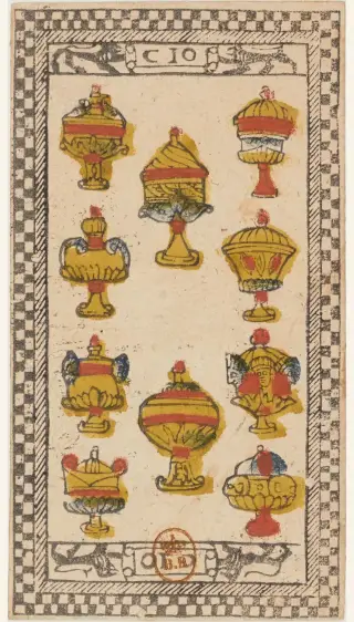10 de Coupes, The Tarot de Paris