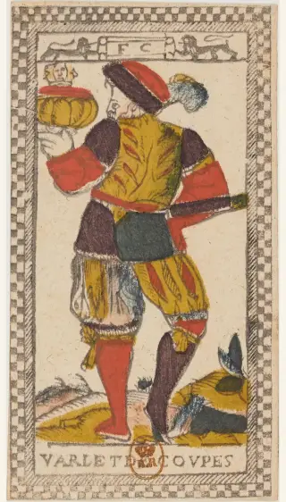 Varlet de Coupes, The Tarot de Paris