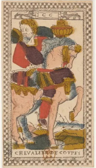 Chevalier de Coupes, The Tarot de Paris