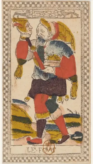 Le Fous, The Tarot de Paris