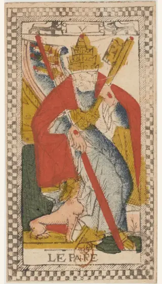 Le Pape, The Tarot de Paris