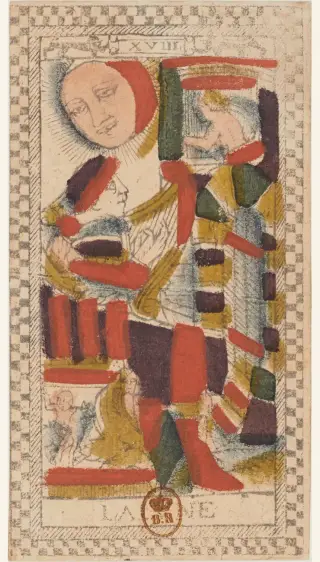 La Lune, The Tarot de Paris