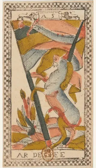 As d'Espée, The Tarot de Paris