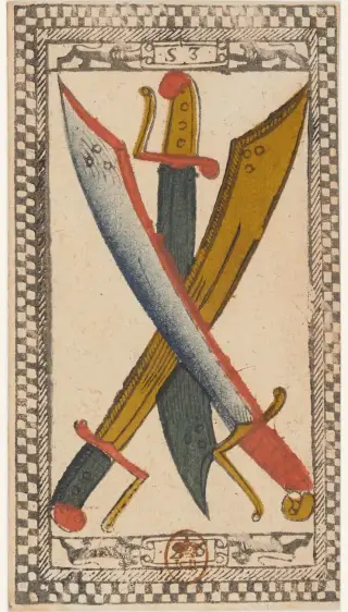 3 d'Espée, The Tarot de Paris