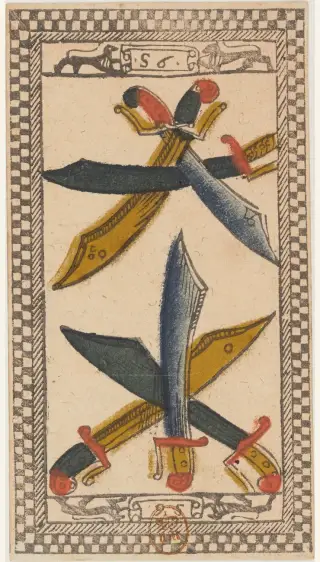 6 d'Espée, The Tarot de Paris