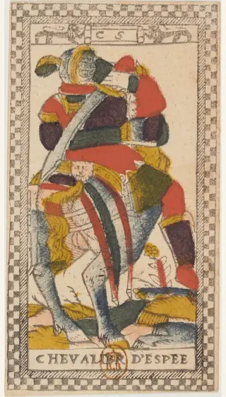 Chevalier d'Espée, The Tarot de Paris