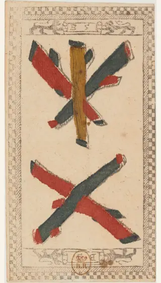 5 de Baston, The Tarot de Paris