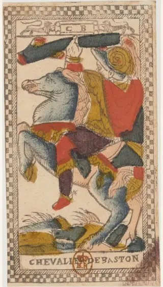 Chevalier de Baston, The Tarot de Paris