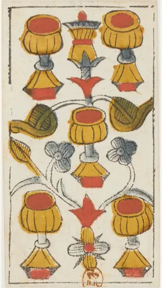 5 de Coupes, The Jacques Viéville Tarot