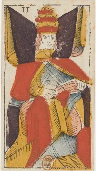 La Papesse, The Jacques Viéville Tarot