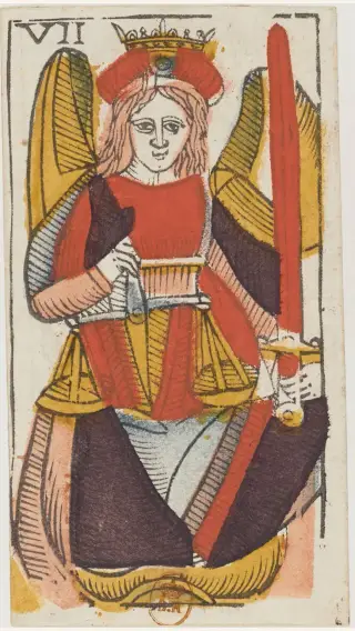 La Justice, The Jacques Viéville Tarot