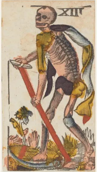 La Mort, The Jacques Viéville Tarot
