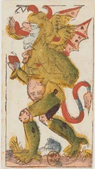 Le Diable, The Jacques Viéville Tarot