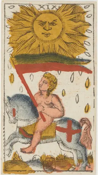 Le Soleil, The Jacques Viéville Tarot