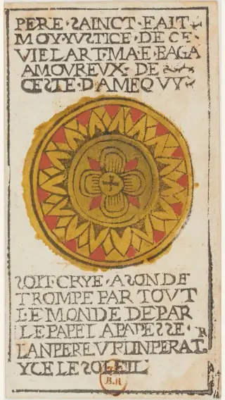 As de Deniers, The Jacques Viéville Tarot
