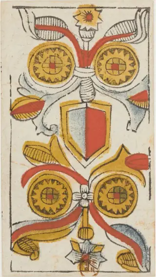4 de Deniers, The Jacques Viéville Tarot