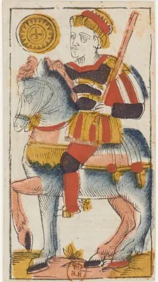 Chevalier de Deniers, The Jacques Viéville Tarot