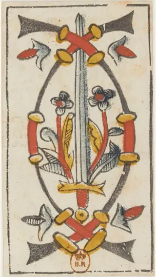 2 d'Espées, The Jacques Viéville Tarot