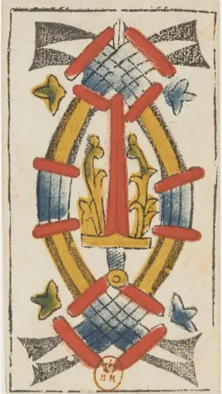 5 d'Espées, The Jacques Viéville Tarot