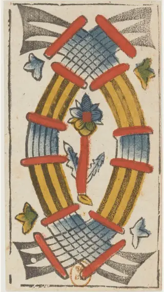 6 d'Espées, The Jacques Viéville Tarot