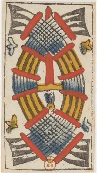 9 d'Espées, The Jacques Viéville Tarot