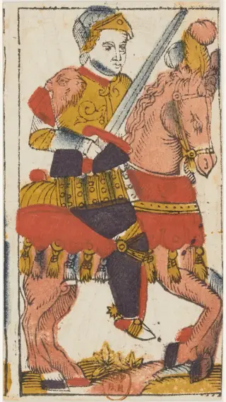 Chevalier d'Espées, The Jacques Viéville Tarot