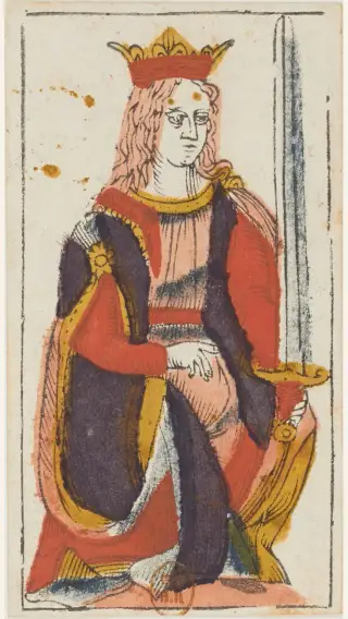 Royne d'Espées, The Jacques Viéville Tarot