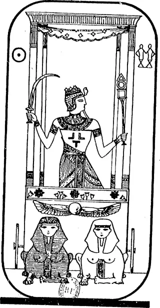 Le Char d'Osiris, The Falconnier Egyptian Tarot