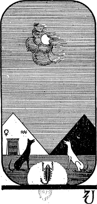 Le Crépuscule, The Falconnier Egyptian Tarot