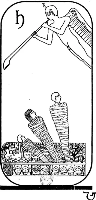 Le Réveil des Morts, The Falconnier Egyptian Tarot