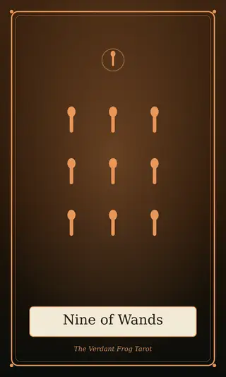 Nine of Wands