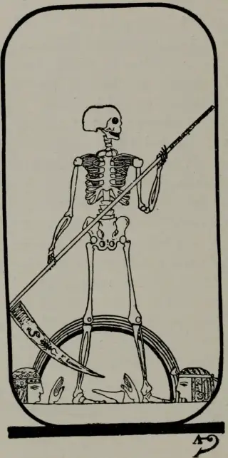 The Skeleton Reaper, The Practical Astrology Tarot