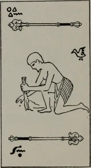 Slave of Scepters, The Practical Astrology Tarot