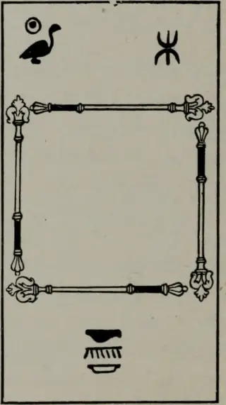 Four of Scepters, The Practical Astrology Tarot