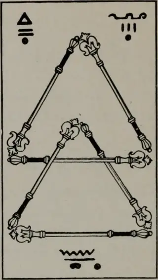 Six of Scepters, The Practical Astrology Tarot