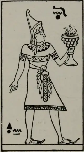 King of Cups, The Practical Astrology Tarot