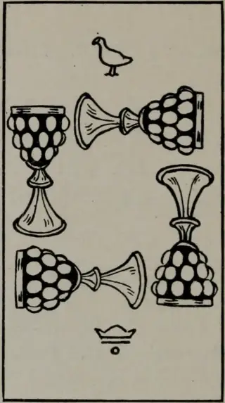 Four of Cups, The Practical Astrology Tarot