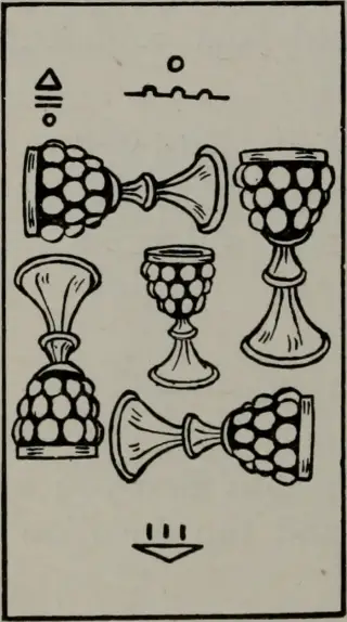 Five of Cups, The Practical Astrology Tarot