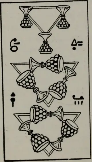 Nine of Cups, The Practical Astrology Tarot