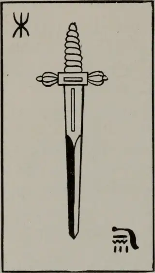 Ace of Swords, The Practical Astrology Tarot