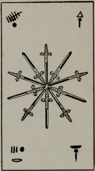 Ten of Swords, The Practical Astrology Tarot