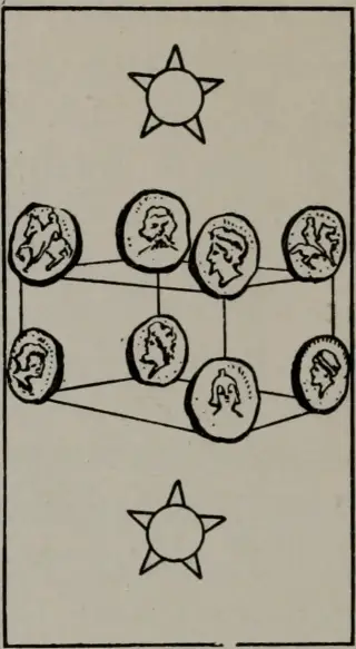 Eight of Pentacles, The Practical Astrology Tarot