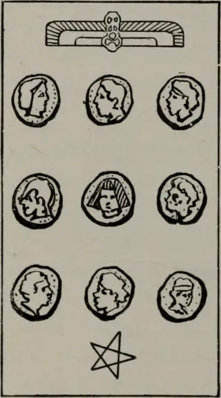 Nine of Pentacles, The Practical Astrology Tarot