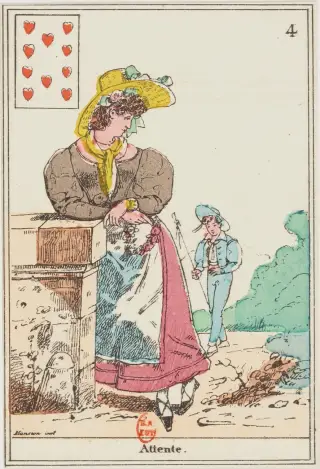 Attente, The Sibylle des Salons