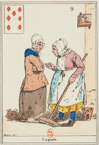 Caquets, The Sibylle des Salons